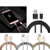 AussieSuperStore Homeware Supplies Flexible Metal Micro USB Charging Cable Compatible with Samsung / Androids (Black) Flexible Metal Micro USB Charging Cable | Android Mobile Accessories CBMESAMCBLBLK